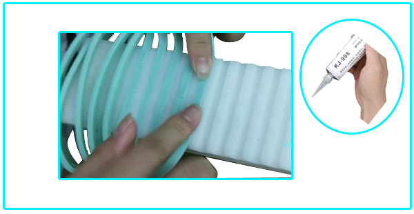 粘硅膠膠水KJ-998